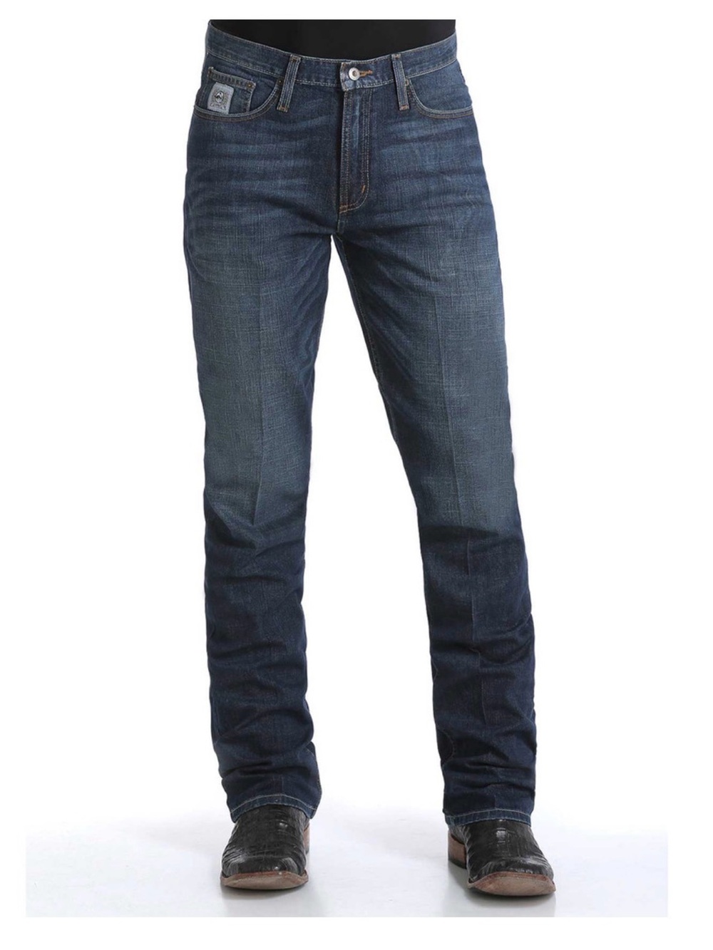 Cinch Men’s Silver Label Performance Stretch Slim Fit Straight Leg - 32/36